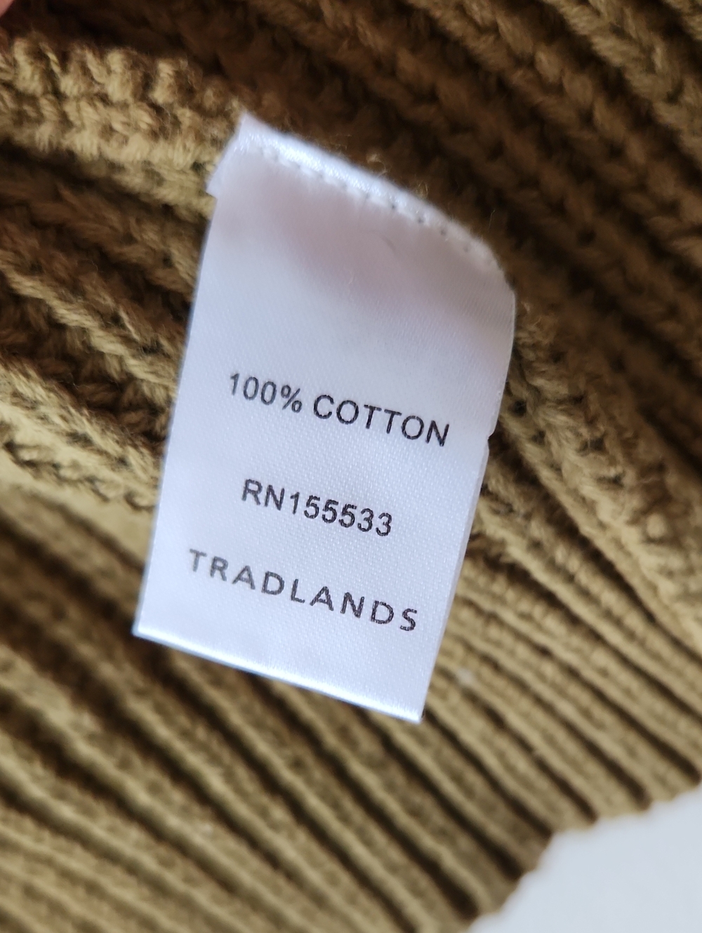Tradlands Shelter Cardigan - Olive XXS - Picture 4 of 7